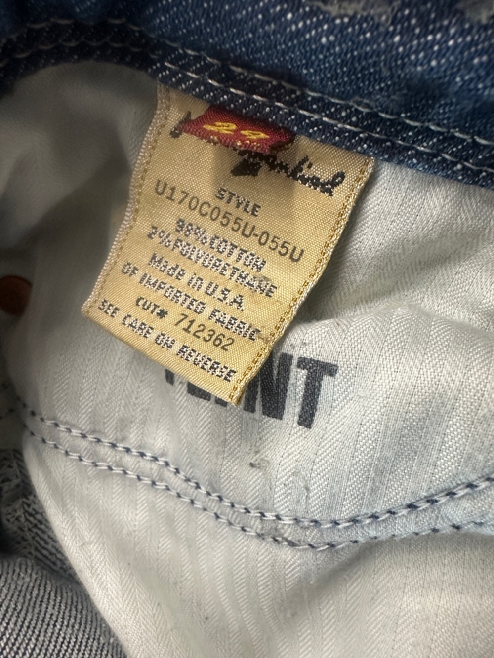 7 For All Mankind Flynt Bootcut Denim Y2K Jeans - Picture 8 of 8